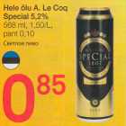 Hele õlu A. Le Coq
Special 5,2%