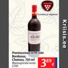 Allahindlus - Prantsusmaa KPN vein bordeaux, Chateau, 750 ml