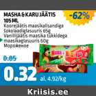 MASHA & KARU JÄÄTIS 105 ML