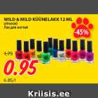 Allahindlus - WILD & MILD KÜÜNELAKK 12 ML