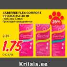 Allahindlus - CAREFREE FLEXICOMFORT
PESUKAITSE 40 TK