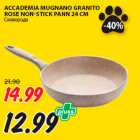 Allahindlus - ACCADEMIA MUGNANO GRANITO
ROSE NON-STICK PANN 24 CM