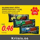 Allahindlus - BALBIINO RAKS JÄÄTIS
KÜPSISTEGA 56 G / 110 ML