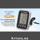 Allahindlus - Sise- ja välistermomeeter Westrom MF-0160