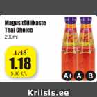 Magus tšillikaste Thai Choice 200 ml