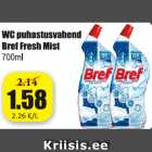 WC puhastusvahend Bref Fresh Mist 700 ml