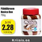 Pähklikreem Nusica Duo 750 g