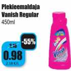 Allahindlus - Plekieemaldaja
Vanish Regular
450ml
