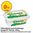 Allahindlus - Vähendatud rasvasisaldusega margariin Voimix, 400 g