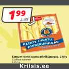 Allahindlus - Estover Hiirte juustu piknikupulgad, 240 g