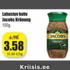 Allahindlus - Lahustuv kohv Jacobs Krönung