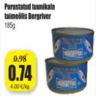 Allahindlus - Purustatud tuunikala taimeõlis Bergriver