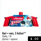 Hari + vars, 3 Action**