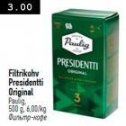 Filtrikohv Presidentti Original