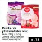 Mustika- või jõhvikamaitseline sefiir