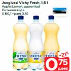 Joogivesi Vichy Fresh, 1,5 l

