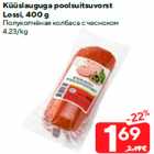 Küüslauguga poolsuitsuvorst
Lossi, 400 g
