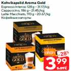 Kohvikapslid Aroma Gold

