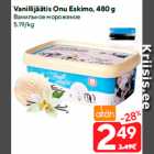 Allahindlus - Vanillijäätis Onu Eskimo, 480 g
