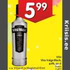 Allahindlus - Viin
Viru Valge Black,
40%, 50 cl