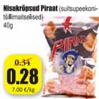 Allahindlus - Nisukrõpsud Pirat