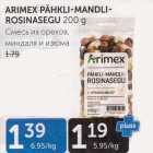 Allahindlus - ARIMEX PÄHKLI-ROSINATEGU 200 G