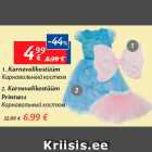 Allahindlus - 1. Karnevalikostüüm - 4,99; 2. Karnevalikostüüm
Printsess - 6,99
