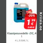 Klaasipesuvedelik -21C, 4 l
