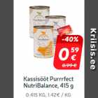 Allahindlus - Kassisööt Purrrfect
NutriBalance, 415 g**
