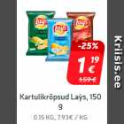 Kartulikrõpsud Lay's, 150 g

