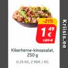 Kikerherne-kinoasalat, 250 g
