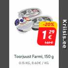 Toorjuust Farmi, 150 g


