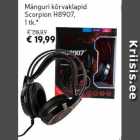 Allahindlus - Mänguri kõrvaklapid Scorpion H8907, 1 tk*