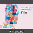 Allahindlus - Barbie Splish Splash Pup komplekt, 1 tk