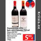 Allahindlus - Prantsusmaa KPN kuiv vein Chateau, 750 ml