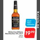 Alkohol - Whisky Evan Williams
Black Bourbon, 43%, 70 cl*