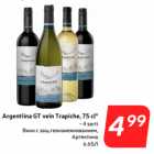 Allahindlus - Argentiina GT vein Trapiche, 75 cl*