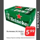 Õlu Heineken, 5%, 12x33 cl