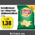 Kartulikrõpsud Lay´s Mega Pack sibulamaitselised 215 g