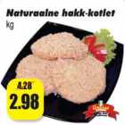 Allahindlus - Naturaalne hakk-kotlet, kg