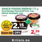 Allahindlus - SNACK FOODS SNÄKID 175 g