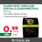 Allahindlus - FAZER MUST NÄKILEIB
PÄEVALILLESEEMNETEGA
150 g