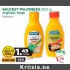 Allahindlus - SALVEST MAJONEES 860 g