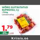 WÕRO SUITSUTATUD
SUPIKOGU, kg
~700g