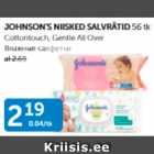 JOHNSON´S NIISKED SALVRÄTID 56 tk