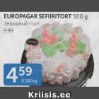 EUROPAGAR SEFIIRITORT 500 G