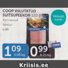 COOP VIILUTATUD SUITSUPEEKON 120 G