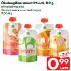 Ökoloogiline smuuti Muuti, 110 g

