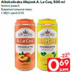 Allahindlus - Alkoholivaba õllejook A. Le Coq, 500 ml

