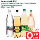 Allahindlus - Karastusjook, 1,5 l

